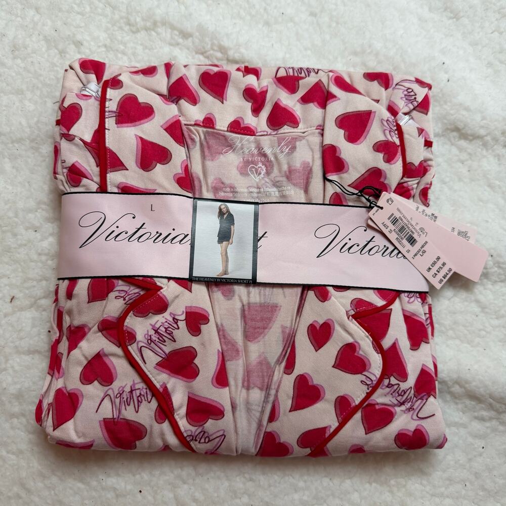 VS heart pajama set L